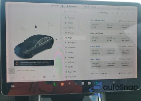 2020 Tesla Model 3 from USA, damaged, VIN 5YJ3E1EA2LF793104